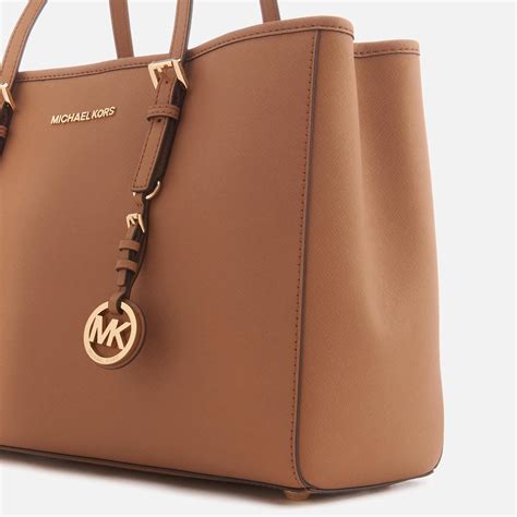 michael kors jet set east west medium tote|Michael Kors saffiano jet set.